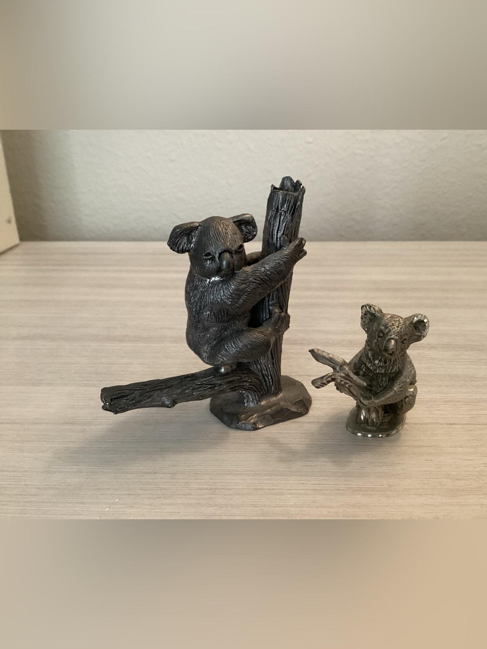 Vintage Pewter Kolas Lot Of 2 - IEC
